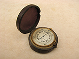 Victorian pocket barometer by Negretti & Zambra, London.